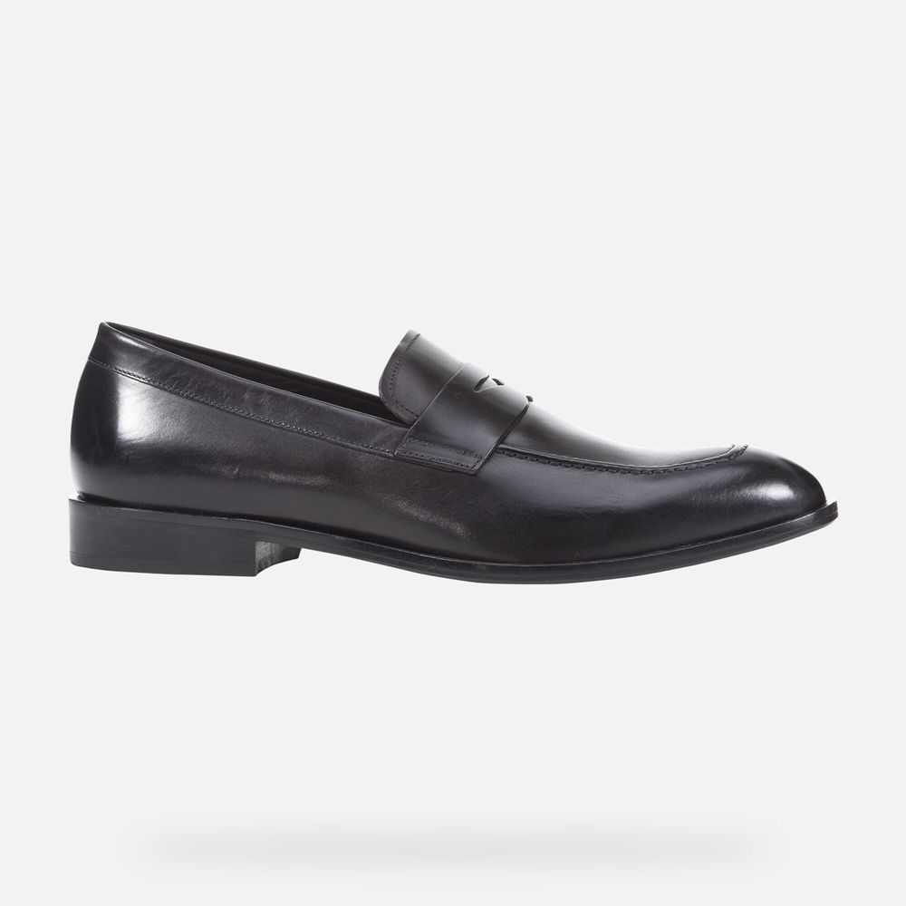Geox Erkek Loafers Siyah - Saymore - DMH-916847